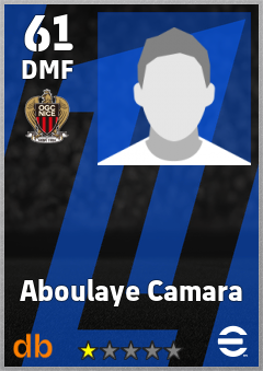 Aboulaye Camara — DMF, OVR 61, MAX 61