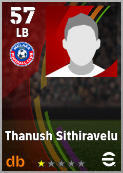 Thanush Sithiravelu — LB, OVR 57, MAX 57