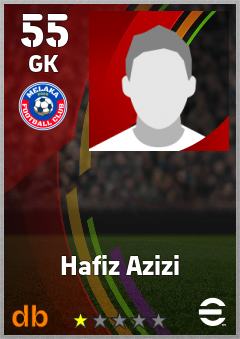 Hafiz Azizi — GK, OVR 55, MAX 55