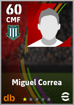 Miguel Correa — CMF, OVR 60, MAX 60