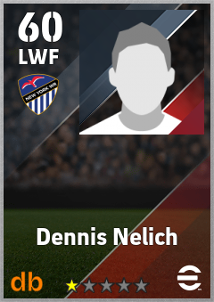 Dennis Nelich — LWF, OVR 60, MAX 60
