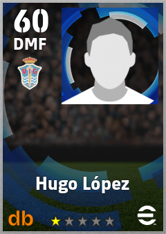 Hugo López — DMF, OVR 60, MAX 60