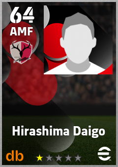 Hirashima Daigo — AMF, OVR 64, MAX 64