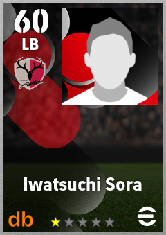 Iwatsuchi Sora — LB, OVR 60, MAX 60