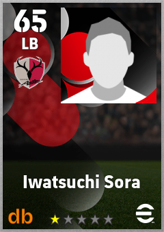 Iwatsuchi Sora — LB, OVR 65, MAX 65
