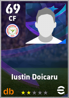 Iustin Doicaru — CF, OVR 69, MAX 69