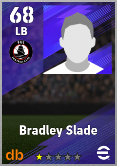 Bradley Slade — LB, OVR 68, MAX 68