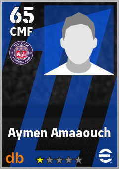 Aymen Amaaouch — CMF, OVR 65, MAX 65