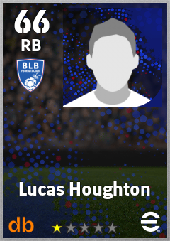 Lucas Houghton — RB, OVR 66, MAX 66