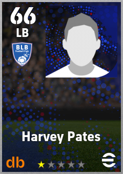 Harvey Pates — LB, OVR 66, MAX 66