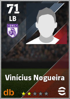 Vinícius Nogueira — LB, OVR 71, MAX 71