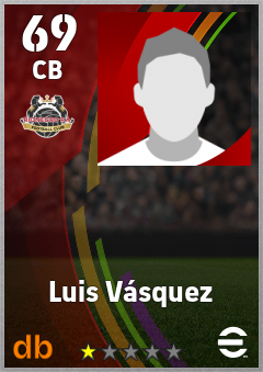 Luis Vásquez eFootball player card
