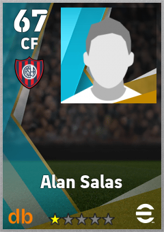 Alan Salas eFootball player card