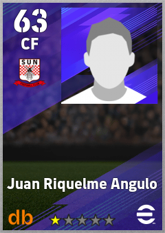 Juan Riquelme Angulo — CF, OVR 63, MAX 63