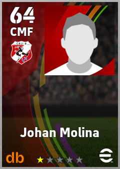 Johan Molina eFootball player card