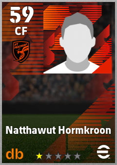 Natthawut Hormkroon — CF, OVR 59, MAX 59