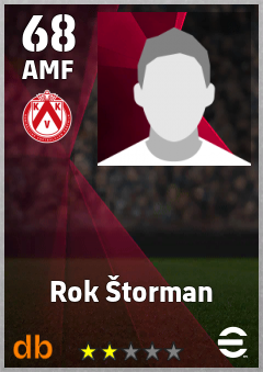 Rok Štorman eFootball player card