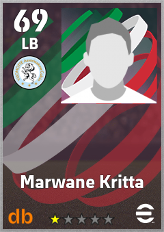 Marwane Kritta eFootball player card