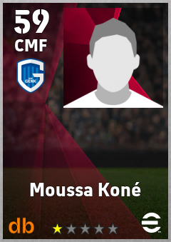 Moussa Koné eFootball player card