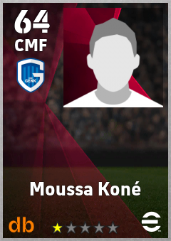 Moussa Koné eFootball player card