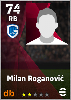 Milan Roganović eFootball player card