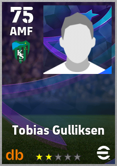 Tobias Gulliksen eFootball player card