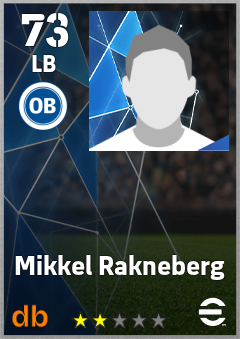 Mikkel Rakneberg eFootball player card