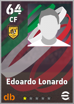 Edoardo Lonardo — CF, OVR 64, MAX 64