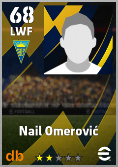 Nail Omerović — LWF, OVR 68, MAX 68