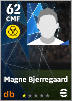 Magne Bjerregaard — CMF, OVR 62, MAX 62