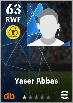 Yaser Abbas eFootball player card