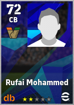 Rufai Mohammed eFootball player card