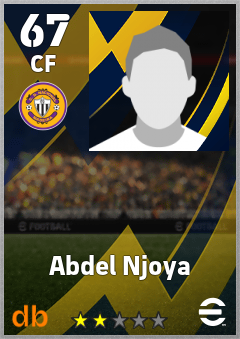 Abdel Njoya — CF, OVR 67, MAX 67
