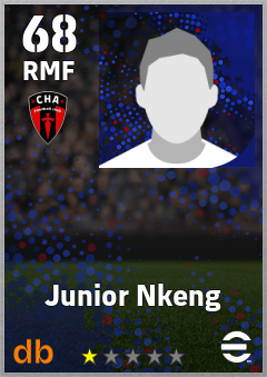 Junior Nkeng — RMF, OVR 68, MAX 68