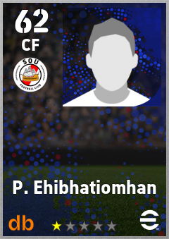P. Ehibhatiomhan — CF, OVR 62, MAX 62