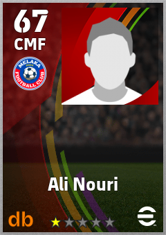 Ali Nouri eFootball player card