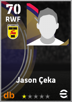Jason Çeka — RWF, OVR 70, MAX 70