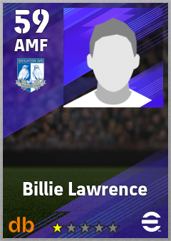Billie Lawrence — AMF, OVR 59, MAX 59