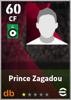 Prince Zagadou eFootball player card