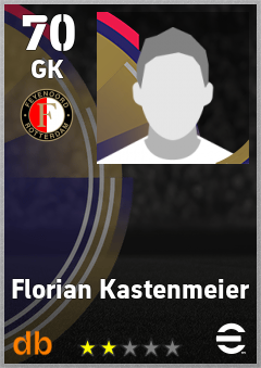 Florian Kastenmeier — GK, OVR 70, MAX 70