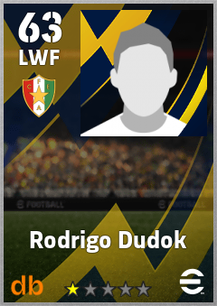 Rodrigo Dudok — LWF, OVR 63, MAX 63