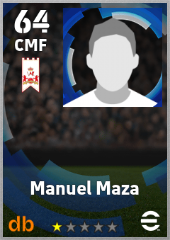 Manuel Maza — CMF, OVR 64, MAX 64