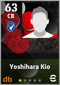 Yoshihara Kio eFootball player card