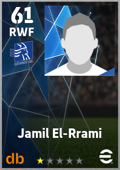 Jamil El-Rrami — RWF, OVR 61, MAX 61