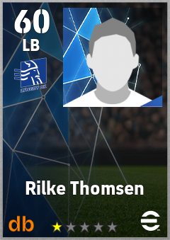 Rilke Thomsen — LB, OVR 60, MAX 60