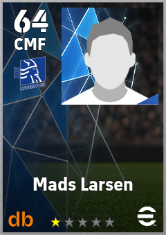 Mads Larsen eFootball player card