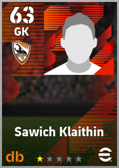 Sawich Klaithin — GK, OVR 63, MAX 63