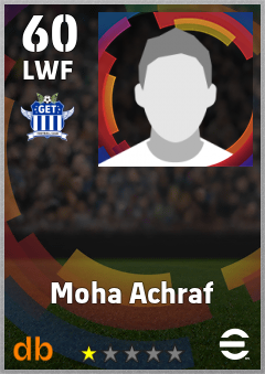 Moha Achraf — LWF, OVR 60, MAX 60