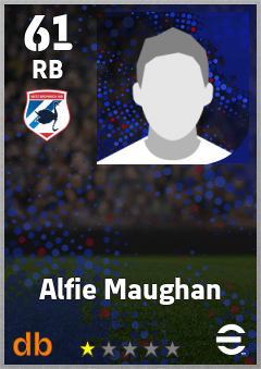 Alfie Maughan eFootball player card