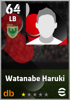 Watanabe Haruki eFootball player card